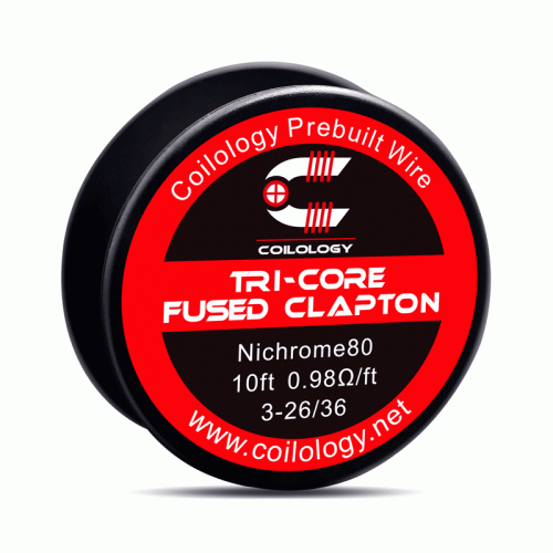 COILOLOGY WIRE TRI-CORE FUSED CLAPTON 3-26/36